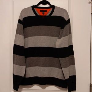 Tommy Hilfiger Striped Color Block Sweater XXL